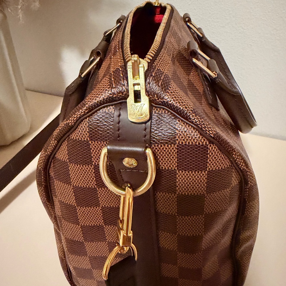 Louis Vuitton Speedy Bandoulière 25 Damier Ebene - Picture 9 of 16